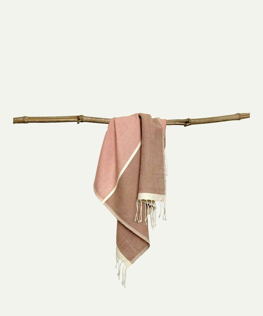 Abay Hand Towels (Clay Pink) Bathroom Accessories