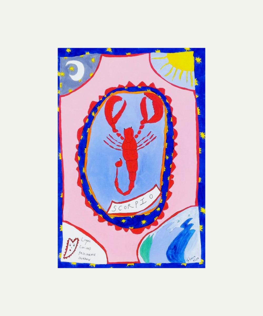 Scorpio Horoscope Print Art & Prints