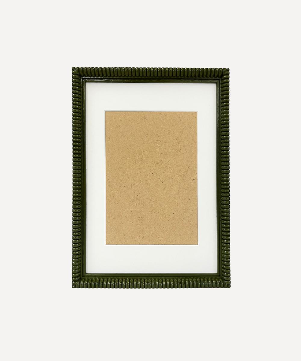 Small Nina Frame In Olive Green Art & Prints