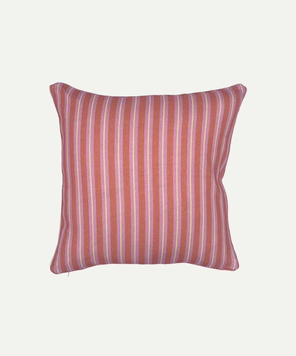 Stripe Pink/Orange Cushion Products